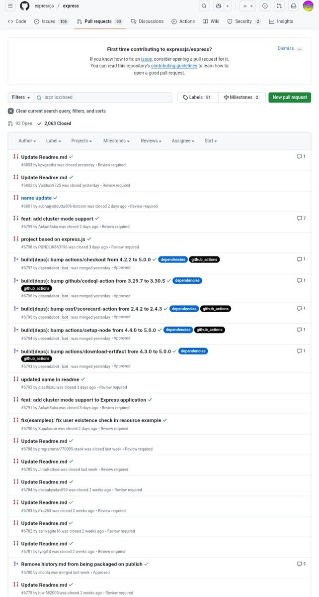 AshishKumbhar22's tweet image. WHF ? once again ?
#expressjs
#RIP__OpenSource