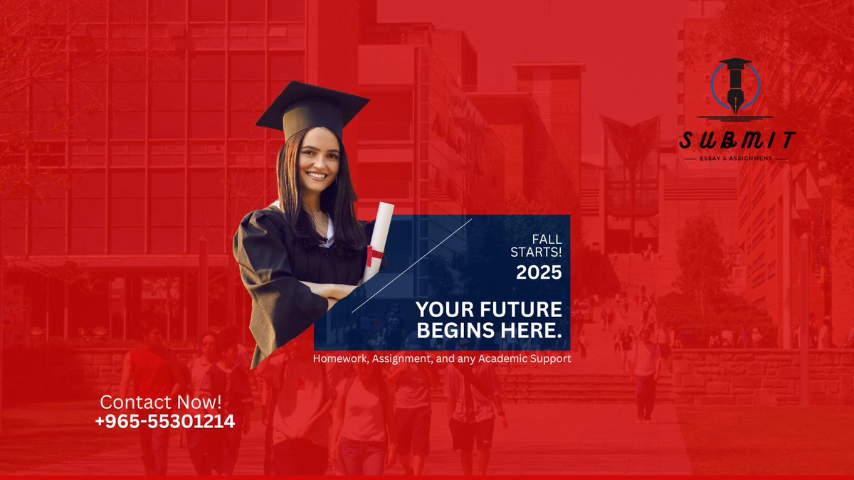 🎓 Students, we’re here to help! 📚
Need support with homework, projects, or exam prep? With 10+ years in Kuwait, we’ve got you covered! 💪
📲 Contact us now &amp; save your seat!
#StudentSupport #HomeworkHelp #ExamPrep #KuwaitStudents #Tutoring #StudySmart
