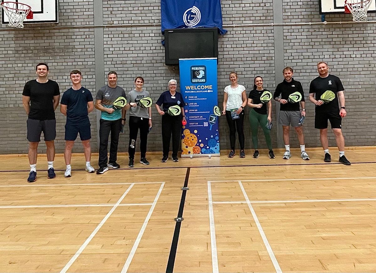 Two fantastic workshops with the wonderful SATPE participants today- they loved pickleball! Thanks to Sandra Macrae for co- facilitating <a href="/PickleballScot1/">Pickleball Scotland</a> <a href="/SATPE1/">SATPE</a>