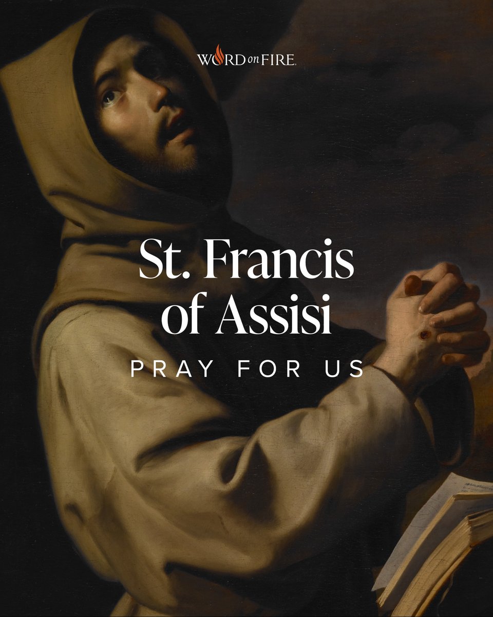 St. Francis of Assisi, pray for us!