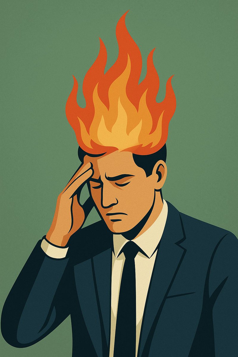 "د.عبدالله السبيعي":

الإجهاد العادي "دين قصير" تسدده بالراحة، أما #الإحتراق_الوظيفي فهو "دين طويل" يحتاج منك إجراء سريع قبل ما تنكسر، وإعادة توازن حقيقية، وربما دعم متخصص، فواحد من كل ثلاثة موظفين في دول الخليج يعاني من الاحتراق الوظيفي، وهي نسبة أعلى من المعدل العالمي.