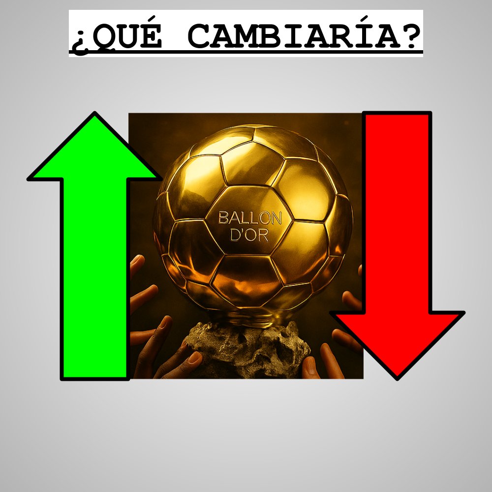 masdatos_'s tweet photo. Con los resultados ya anunciados, esta será la última publicación sobre el Ballon D'Or. 

Y la acabaremos con una simple pregunta: ¿Qué cambiaríamos?

#BallonDor2025 https://t.co/7HbN1hhR4n
