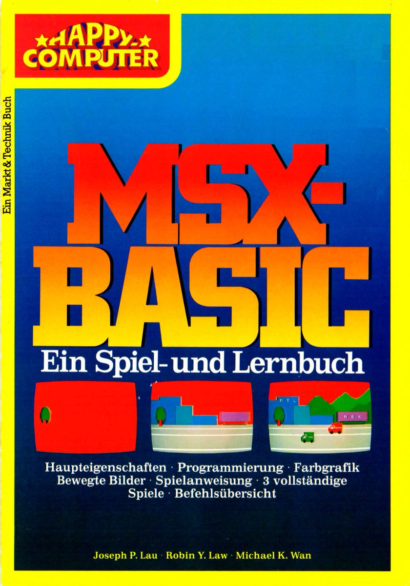 Retrojournal_de's tweet image. 🎮📘 MSX-BASIC – Ein Spiel- und Lernbuch!
Als Programmieren noch Abenteuer war und jede Codezeile Magie bedeutete.
Bewegte Bilder, Farbgrafik und Spiele – alles in einem Happy-Computer-Buch! 🕹️✨
#MSX #RetroComputing #BasicProgramming #HappyComputer #80s #Retrojournal