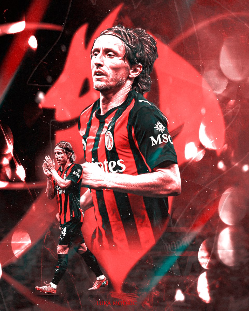 FanArt for <a href="/lukamodric10/">Luka Modrić</a> 

<a href="/acmilan/">AC Milan</a> 

Rt + ❤️