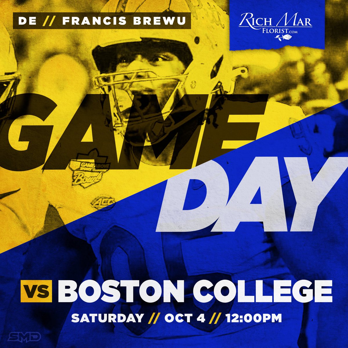 Make it a long day for the Eagles today! Get after it <a href="/FBrewu/">Francis Brewu 🌟</a> !! #H2P Hail!