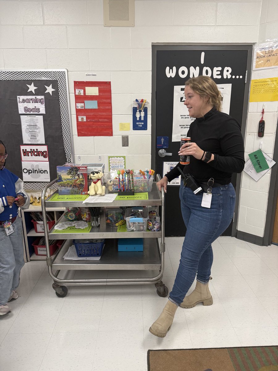 LaCristaParker's tweet image. 🎉 The @PoincianaStem ClassDojo Store OPENED on Friday! Students redeemed their hard-earned points for awesome rewards. Learning just got even more exciting! 💥 #ClassDojo #PBIS #StudentMotivation
@pbcsd @S_Stockman3 @InstSupSteiger @RachelCapitano @southPbcsd