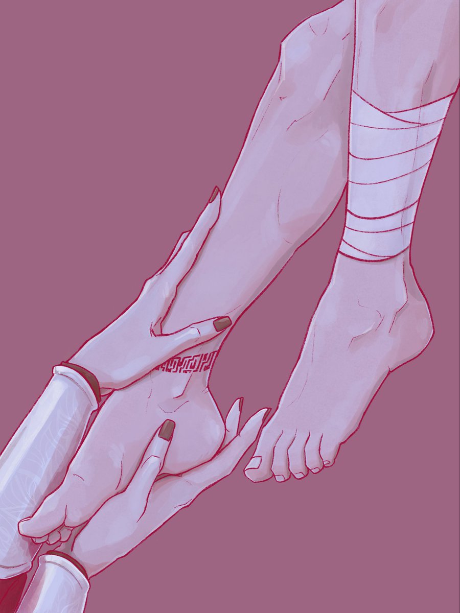 Almightyshadowc's tweet image. #mxtxtober day 4: devotion (though I totally drew this thinking the prompt was “worship,” oops 😅)

I couldn’t decide if I liked it better cropped or not, so I figured I’d post it both ways.  

#mxtxtober25 #mxtxtober2025 #tgcf #heavenofficialsblessing #tianguancifu #hualian