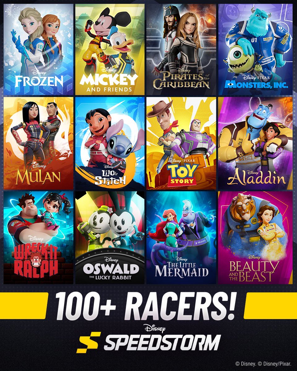 ddjp_'s tweet image. #DisneySpeedstorm - it is easily the BEST kart racer out there 🏎️ Super fun, super polished, exciting gameplay! Don’t sleep on this game!