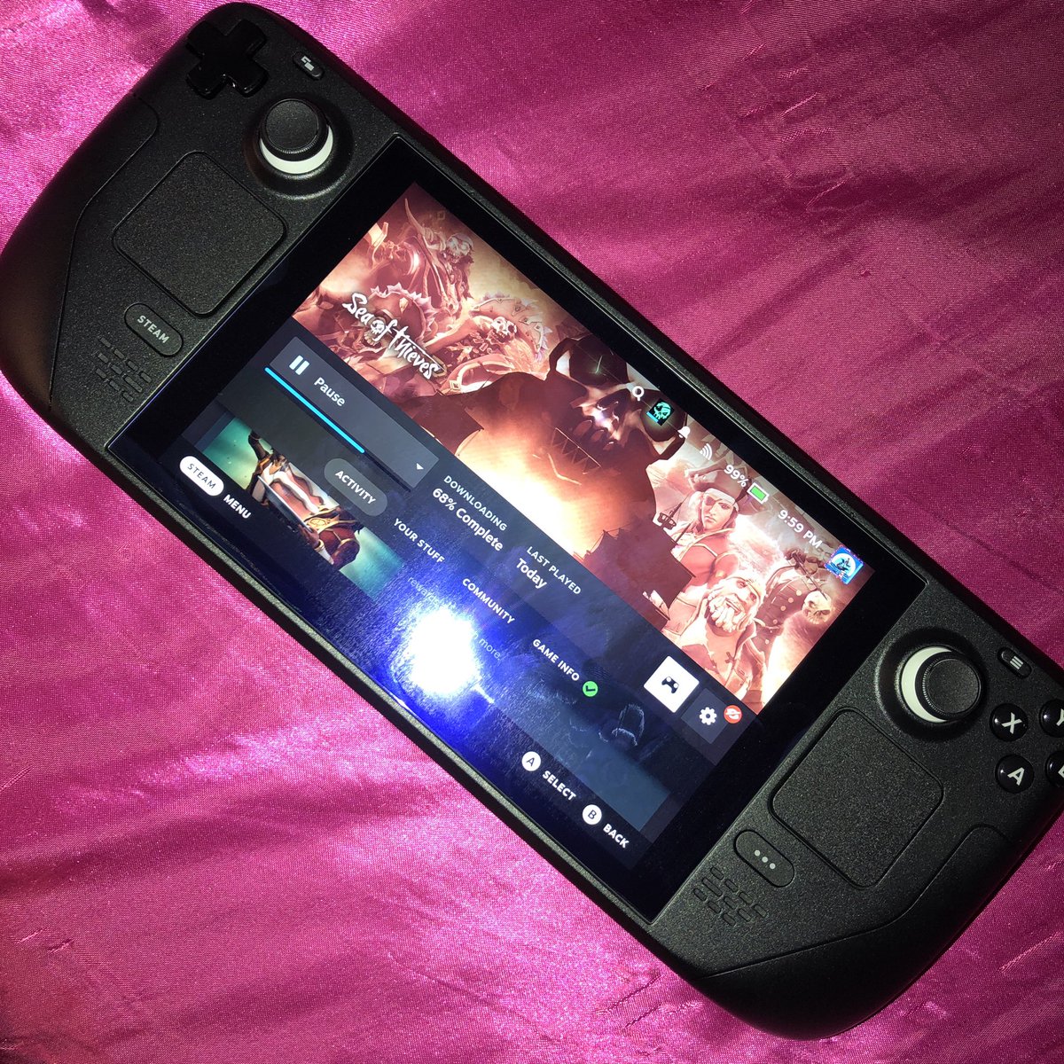 MiniSortaGamerG's tweet image. Splurged with my tax rebate and got the Steam Deck that was on sale!! HUZZAH!

It actually makes some games easier and thus more fun to play, such as #GreenHell!