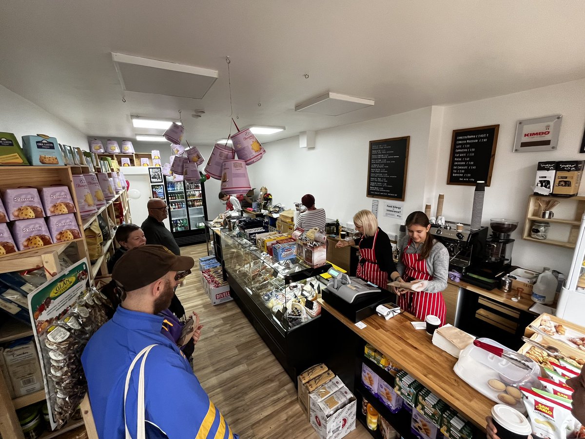 A big welcome and ciao to the new Italian Deli in Charlton Village.  Opposite the co-op.  Lovely people. Lovely food. I’ll be back.  #se7. #charlton