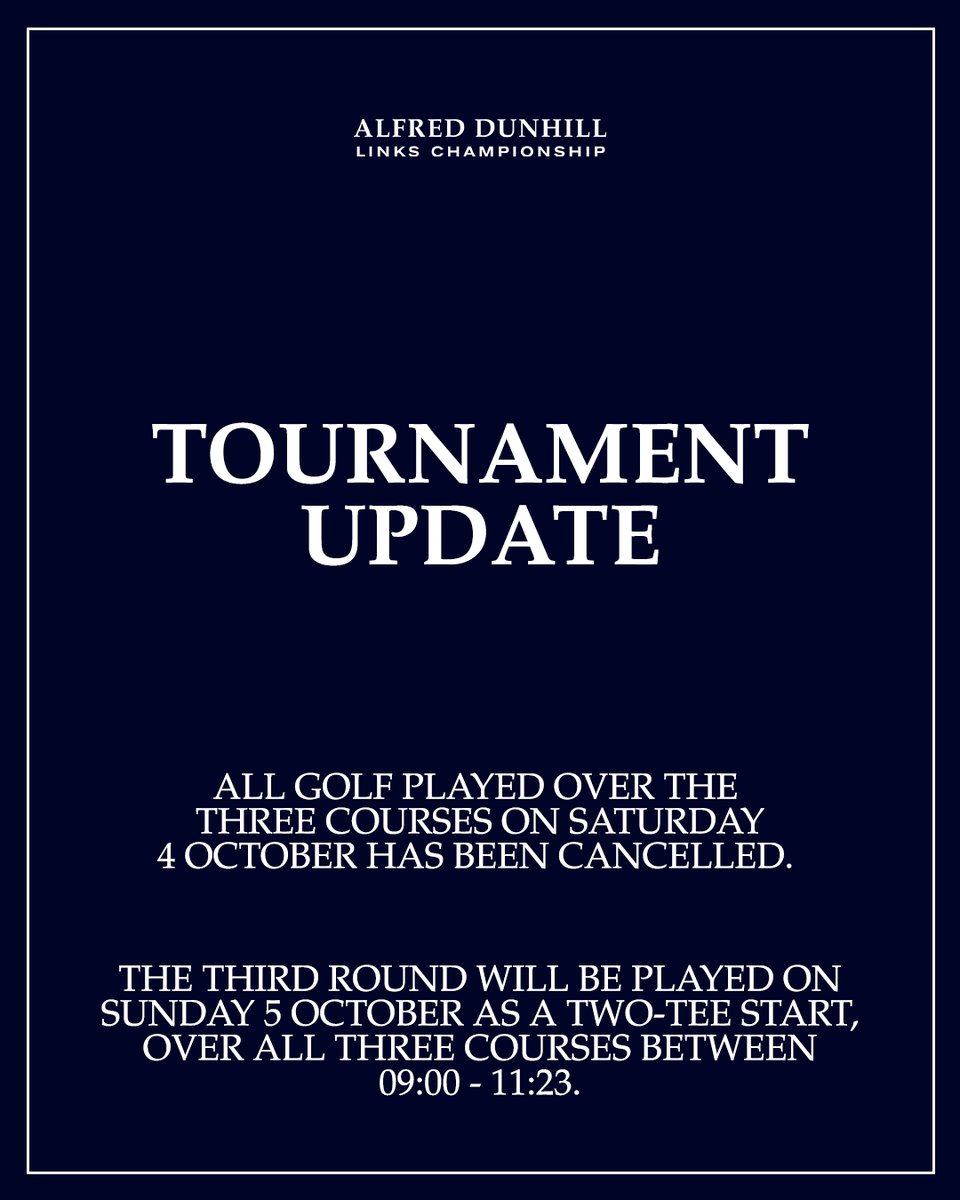 Alfred Dunhill Links Championship tweet media