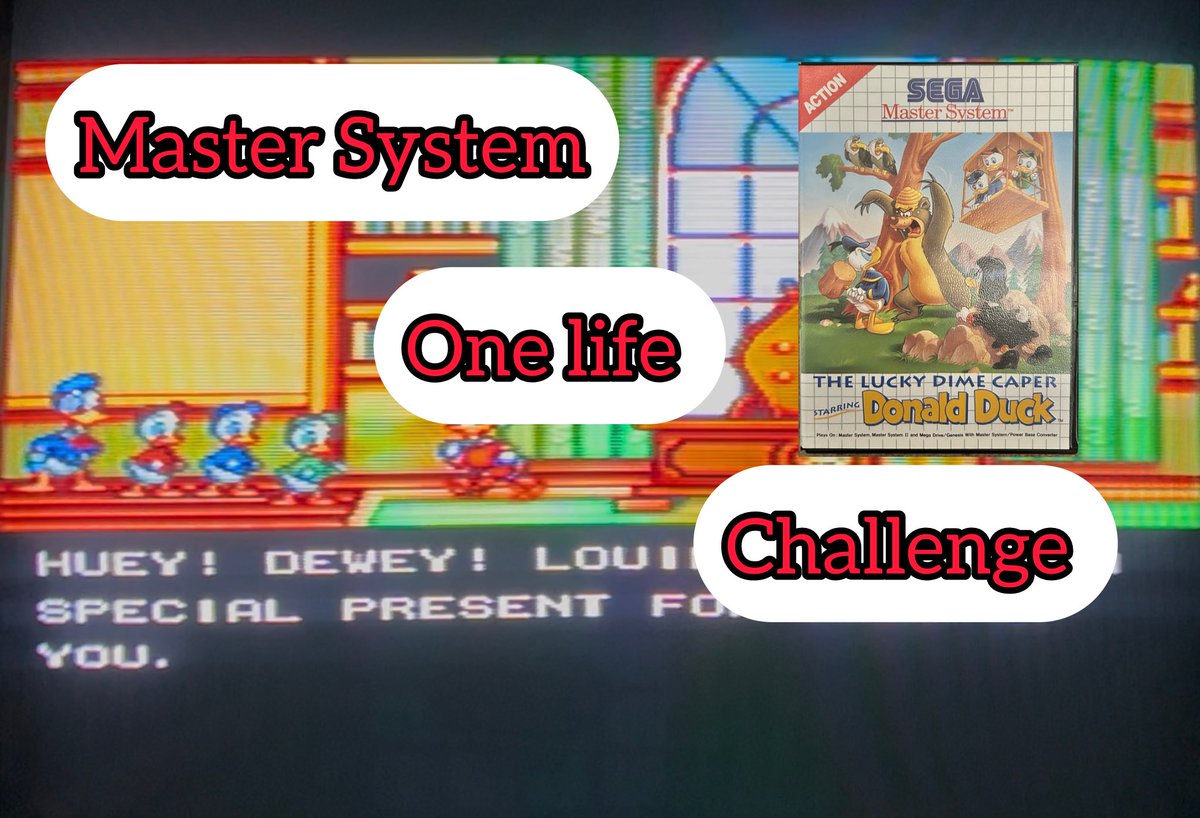 Sega Master System One Life Challenge #10 lucky dime caper #onelifechall... youtu.be/2PAA7en14HM?si… via <a href="/YouTube/">YouTube</a>