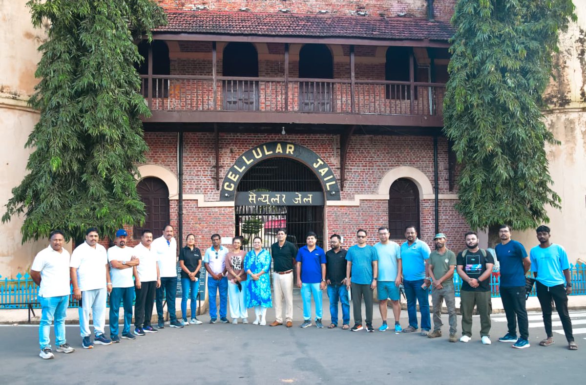 The Dept. of Art &amp; Culture <a href="/directorate_ipt/">Directorate of Information Publicity & Tourism</a>  hosted a Heritage Walk for tourism stakeholders led by historians Dr.Pronob Sircar &amp; Ms.Samhita Veda Acharya. A step towards enriching #AndamanTourism with deeper history &amp; stories of #AndamanIslands