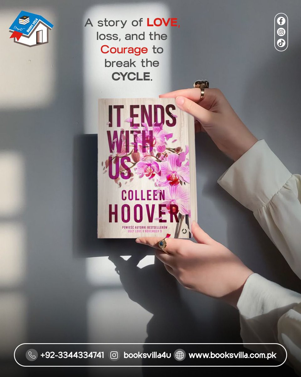 booksVilla_pk's tweet image. A story of Love and Loss..
Buy it now only from booksvilla.com.pk

#buybook #readers #booksvilla #readerscommunity