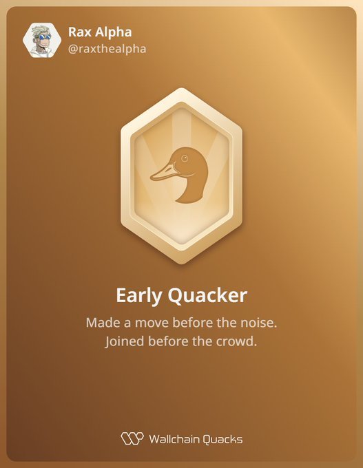 Just launched my Personal Mindshare Leaderboard on @wallchain_xyz 🦆
Massive thanks to everyone driving the most valuable mindshare with me this month:

<a href="/cryptodaaddy/">Crypto Daddy ֎</a> – Problem tamer
@ojay8185 – Curiosity pilot
<a href="/kryptomomin/">kryptoz</a> – Opportunity scout

Champion your strongest supporters.