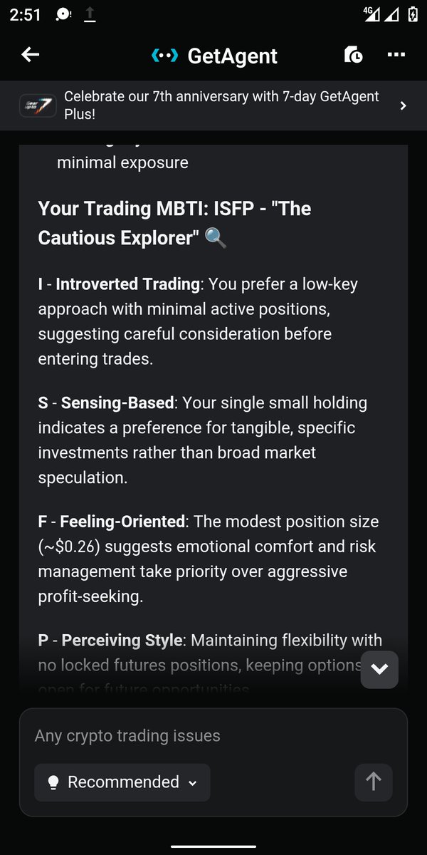 Saifmrtallmanne's tweet image. #MyTradingMBTI #BestCryptoAI 
@BitgetBuilders @bitgetglobal
