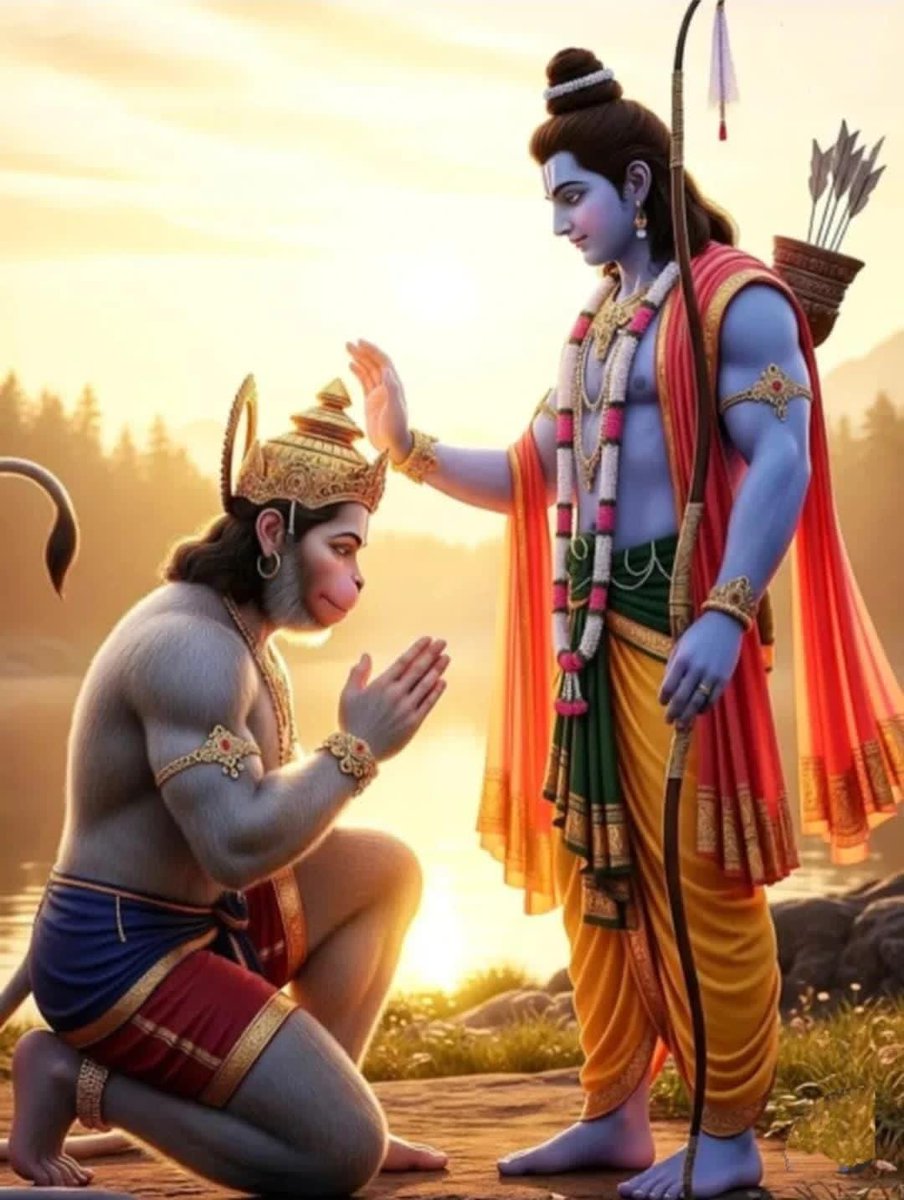 Sanatani8766's tweet image. ब्रह्माण्ड का सबसे सुंदर नाम - जय श्री राम ❣️