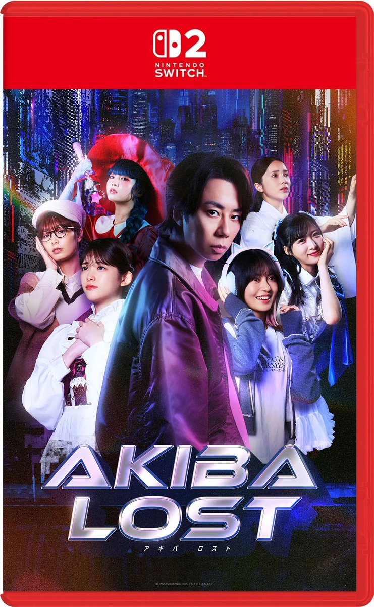IsGameKeyCard's tweet image. 🔴 AKIBA LOST will be distributed as a Game Key Card in JPN. #Switch2 #IzanagiGames #GameKeyCard