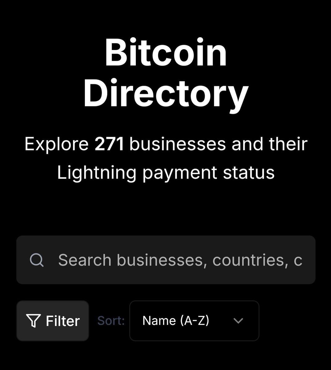Now tracking 270 websites that accept #Bitcoin