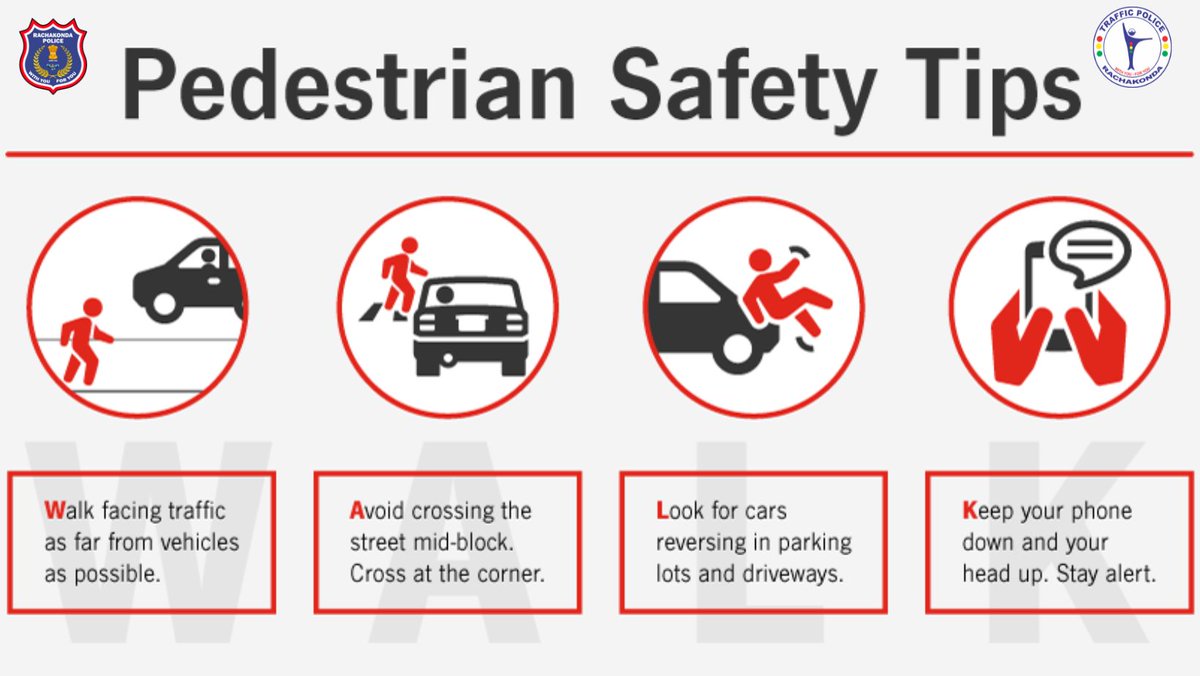RCKTRAFFIC's tweet image. "Walk Safe, Walk Smart: Face Traffic for Enhanced Safety
- Enhanced awareness of approaching vehicles
- Reduced crash risk
- Better visibility
- Eye contact with drivers
Stay safe, stay smart!"
#pedestriansafety
#trafficawareness
