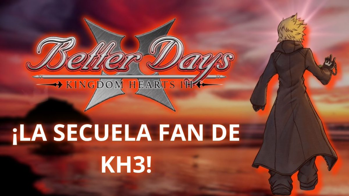 🚨DOMINGO A LAS 20:00 HORA ESPAÑOLA🚨
Primera COLABORACIÓN de KINGDOM HEARTS SPAIN. Uno de los vídeos más importantes de mi canal, del cual estoy muy orgulloso e ilusionado! ¡Os va a encantar!
"Llegarán días mejores", y están aquí!