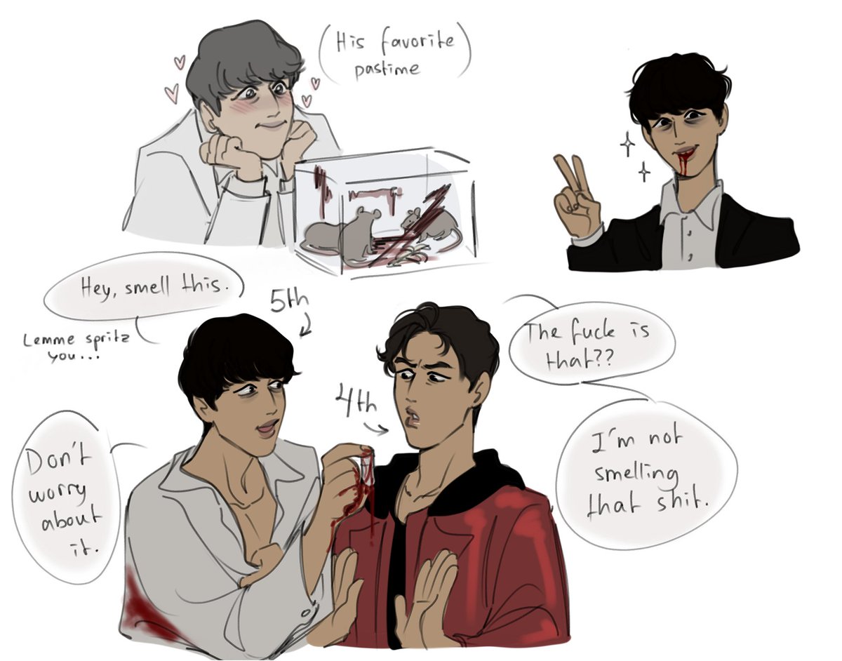 multiakimo's tweet image. Ok I felt bad about bumping jinseok down to 5th place so I drew him 

#emergencydeclaration #ryujinseok