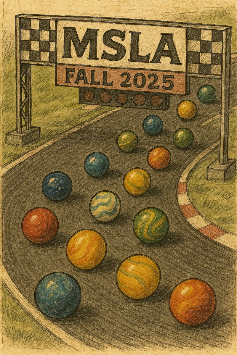 MSLARacing's tweet image. The Fall 2025 Season of The MSLA begins in only a few days!

Are you ready to race?!?

#MSLA #MarblesOnStream #GetInvolved