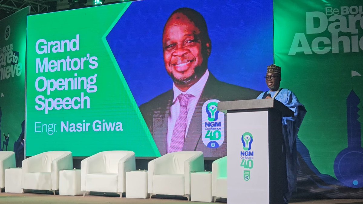 NGM_Platform's tweet photo. 🌟 Introducing our Grand Mentor for #NGMConference4 — Engr. Nasir Giwa!
A trailblazer whose wisdom, guidance, and passion for excellence continue to inspire the next generation of leaders. 💡🚀
#Mentorship #Leadership #Inspiration #NGMConference https://t.co/vJD8VFelsx
