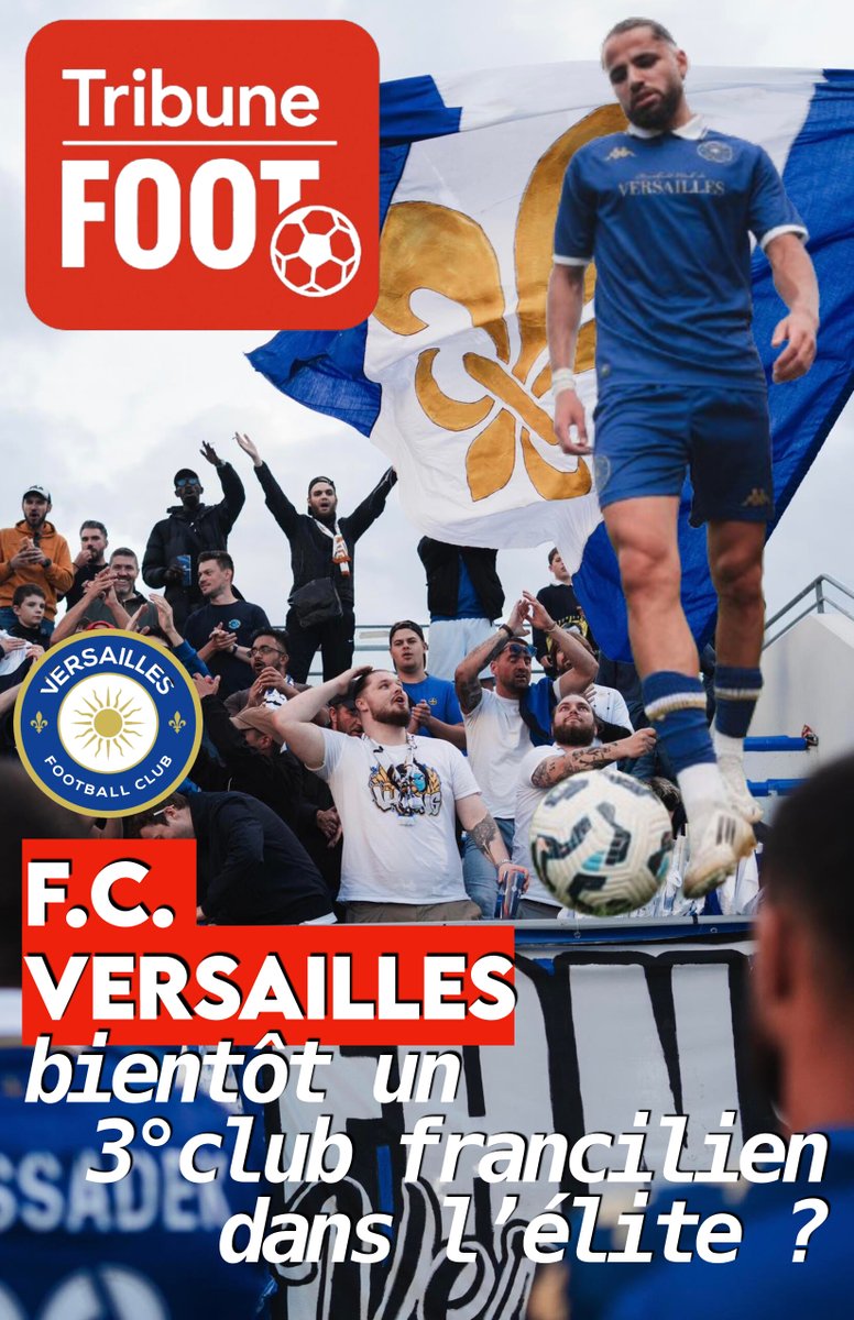 Tribune__Foot's tweet photo. ⚽ FC Versailles, bientôt un 3ème club francilien dans l’élite ?
Retrouvez l'article de Tribune Foot ➡️ https://t.co/Rzn7kVqNdB

#Foot #Football #Yvelines #Versailles #FCVersailles #National #Ligue2 #Ligue1 #France #IleDeFrance #PSG #Paris #ParisFC
@FC_Versailles https://t.co/YfmKu6Ziii
