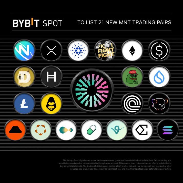 $MNT プレゼン企画🎁
今回は5MNT✖️40名様🚀
(総額5万円越え)

【参加条件】
①<a href="/ozisanBTC/">Z世代おじさん 投資家</a> フォロー
②下記リンクを確認
→i.bybit.com/1GlG9abe
③ リンクを確認後リプ欄にコメント

10月9日までに
複数回リンクを確認している人は当選確率アップするぞ⤴️⤴️⤴️