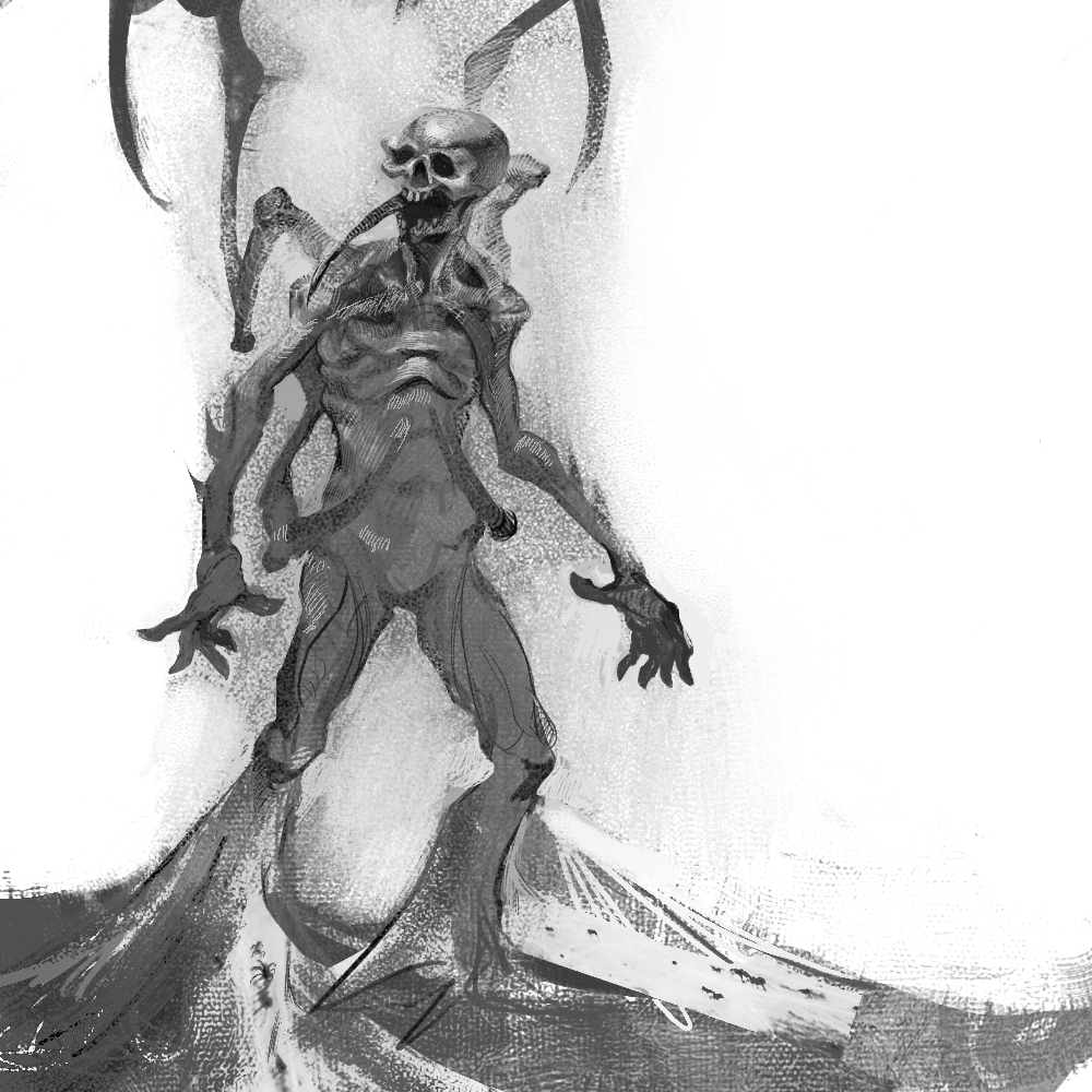 v_girin's tweet photo. day2 
#inktober2025day2 #bloodborne #sketch #horror #weave #fantasyart https://t.co/wPHFaXFSEv