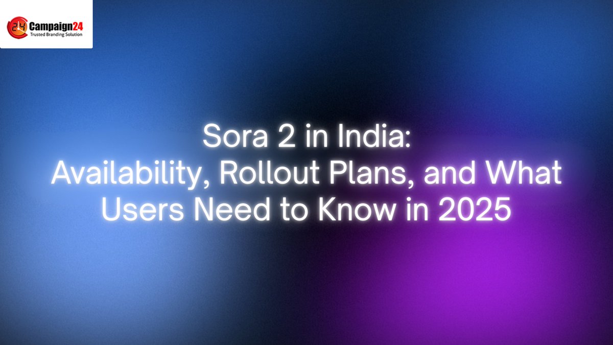 campaign241's tweet photo. 🚨Confirmed: Sora 2 India Release Coming Soon
What Users Should Expect 🇮🇳🔥
https://t.co/JWCrw52soE
Stay for more updates
#SoraAI2 #IndiaBan #OpenAI #AIRevolution #TechNews #Deepfake #Campaign24 #FutureOfAI #ChatGPT #aivideos https://t.co/Olh5G6nClF