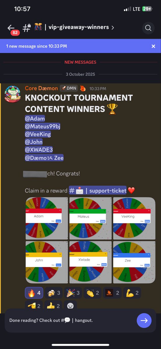Veeking_of_web3's tweet image. Yes, I didn’t win the @daemons_gamefi tournament , but I still got some steamy 😌😌😌

Big shout out to the team for the innovation and implementation 

Super bullish on the #GameFi 

#daemon