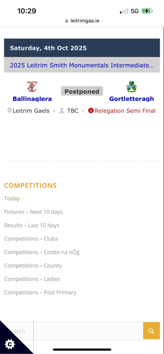 Gortletteragh GAA tweet media