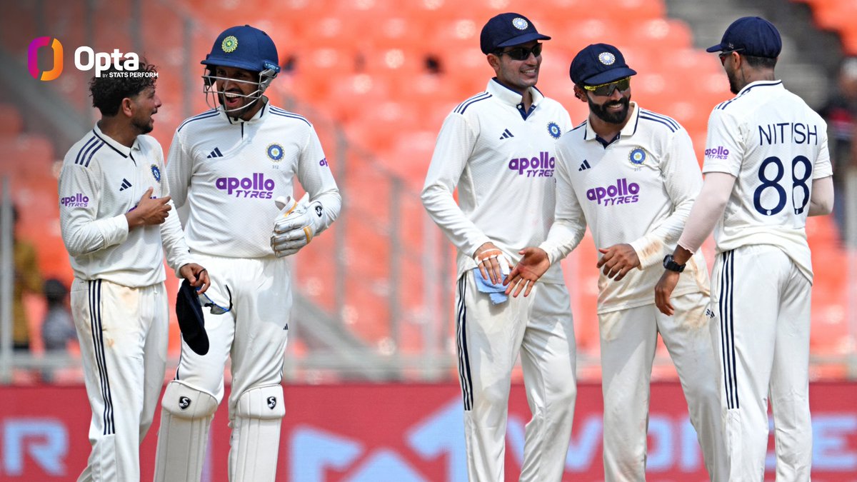 11 - #TeamIndia last lost a men's Test at home to the West Indies in December 1994, going unbeaten in 11 such games since (W9 D2); this is their second longest such active streak against any opponent (22 v Sri Lanka). Unstoppable?

#INDvWI #WTC27