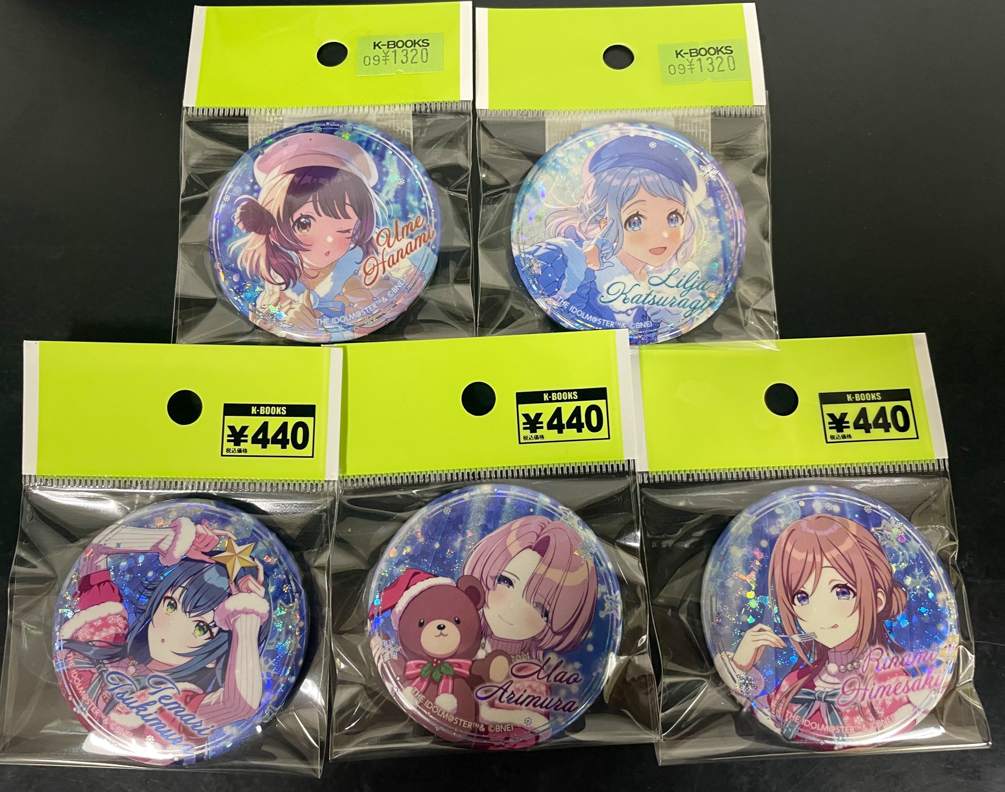 学園アイドルマスター 学マス ホログラム缶バッジ 葛城リーリヤ