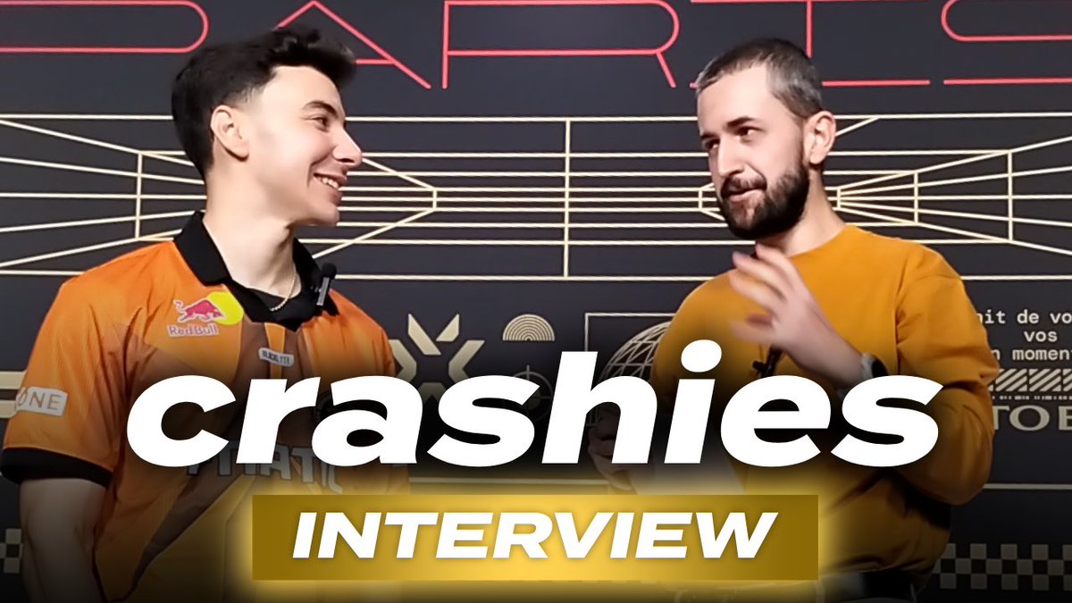LeeJonesEsports's tweet photo. Check last night's interviews before today's #VALORANTChampions series 👇

🟠 crashies: "We’re all missing that trophy"
📰 https://t.co/qW0jhHCHdQ
📺 https://t.co/RbOLHdu3Gt

🔵 HYUNMIN: "Want to help MaKo lift his 1st trophy"
📰 https://t.co/4uWMJxoaBr
📺 https://t.co/RbOLHdu3Gt https://t.co/KzLKv1Ho1R