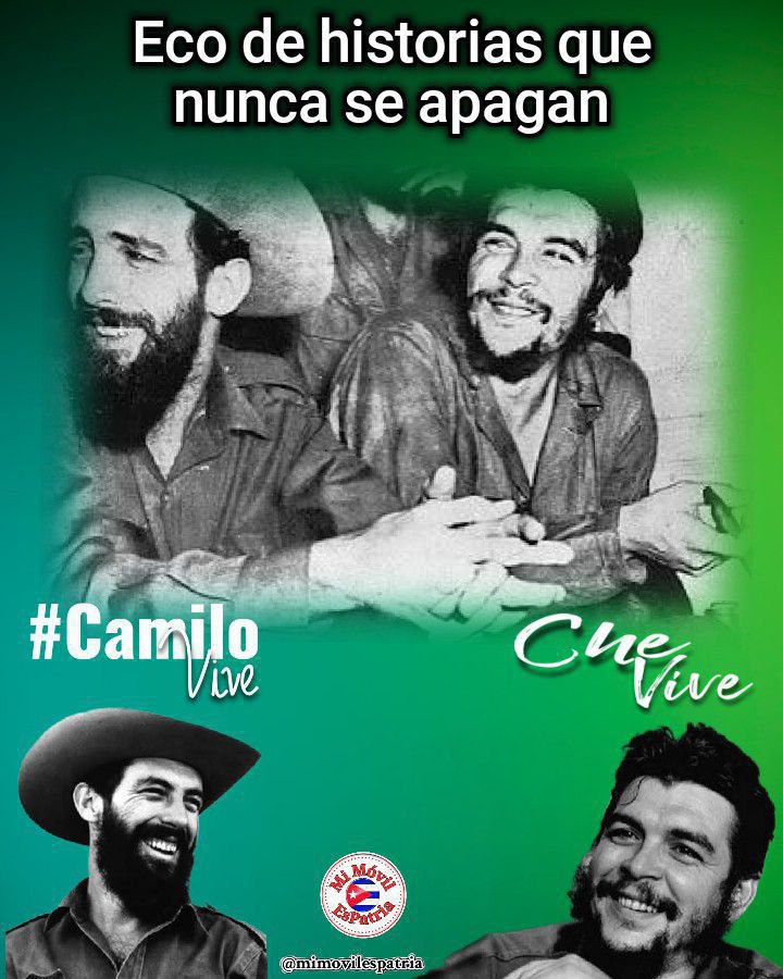 mimovilespatria's tweet image. Octubre trae eco de historias que nunca se apagan.
#CheVive y #CamiloVive

#MiMóvilEsPatria