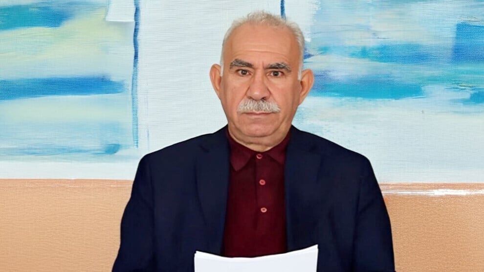 KJK_English's tweet photo. Leader Abdullah Öcalan "Now, democratic integration means democratic laws will be enacted, and within the framework of those democratic laws, integration will take place." https://t.co/PLLLuCBxz9