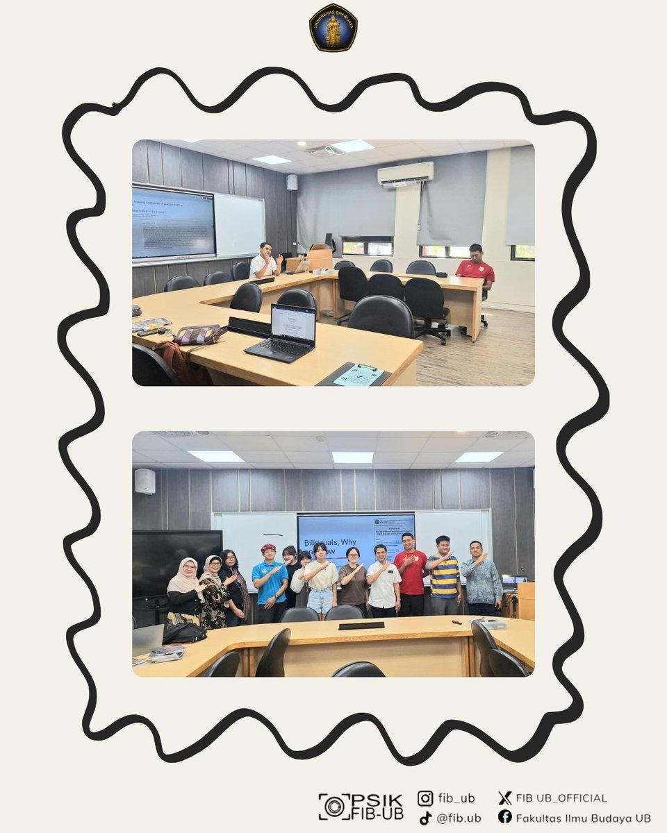 FIBUB_OFFICIAL's tweet image. Workshop Topeng Malangan yang mengenalkan seni budaya lokal di Sekolah lokal Kaohsiung, dan hari ketiga ditutup dengan Guest Lecture di NSYSU membahas strategi pembelajaran bilingual berbasis AI.

#UniversitasBrawijaya
#KampusUB
#FIBUB
#FIB_UB