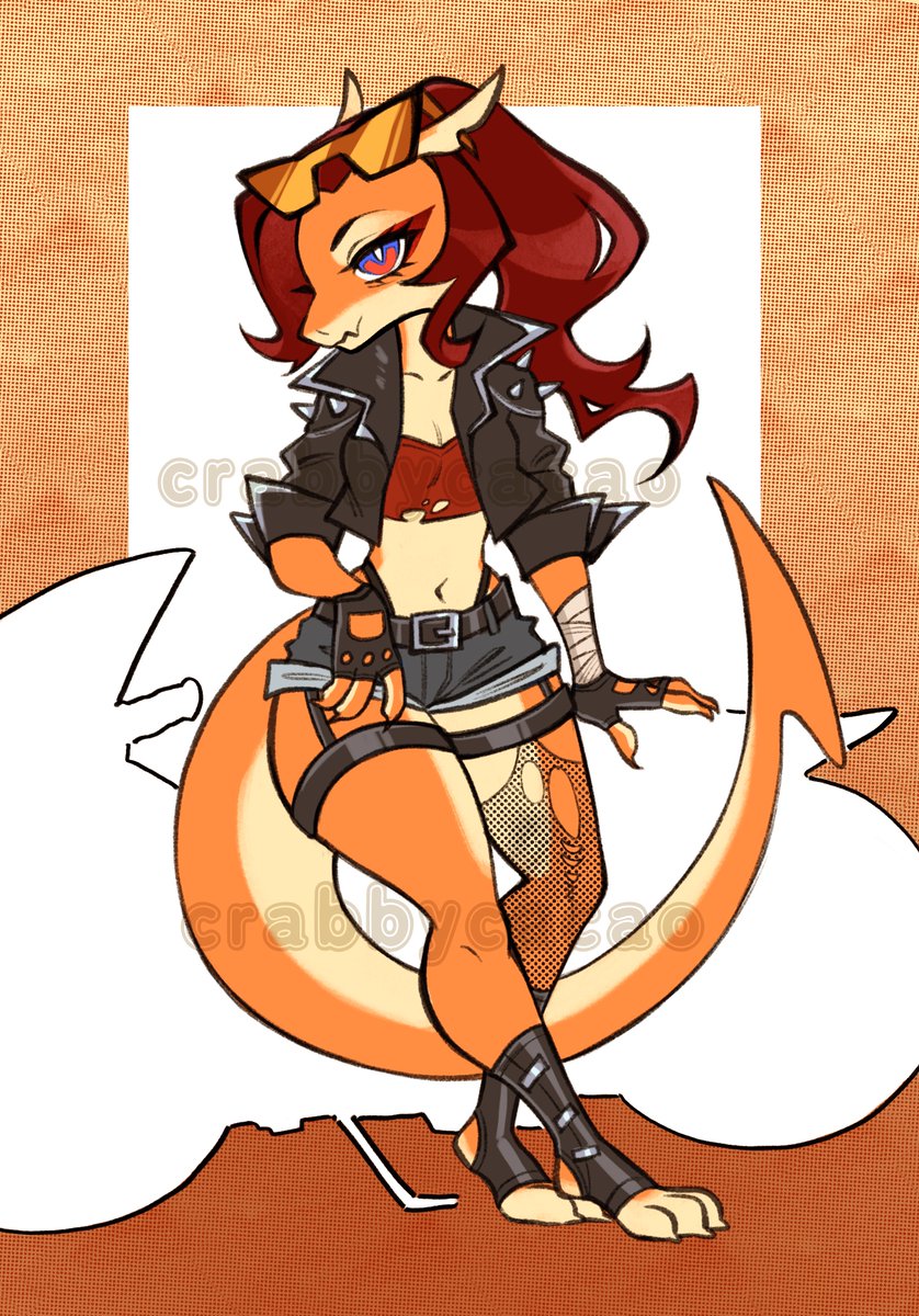 crabbycacao's tweet photo. New Auction!~
✧Biker Shark Girl✧
✧ SB: $25 
✧ MI: $5 
✧ AB: ---
Other information in comments below~
#adopts #adoptablesopen #furryanthro #sharkgirl https://t.co/E5DagBSQYg