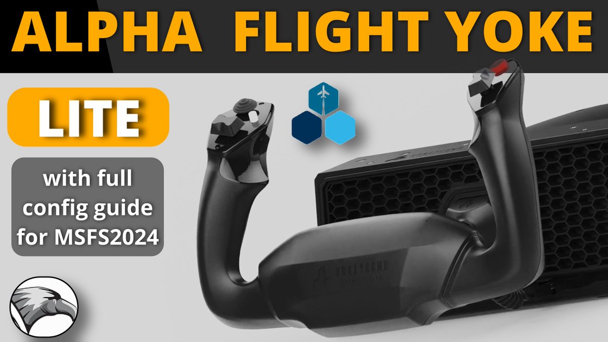Simhanger1's tweet image. Alpha Flight Controls Lite Review, tested in MSFS 2024 with a basic configuration guide to get you flying quickly &amp;amp; easily. Aimed at the budget end of the flight sim market this yoke delivers a no frills but solid option. #honeycomb #alphalite  #MSFS2024
youtu.be/McD5PpRJyC4
