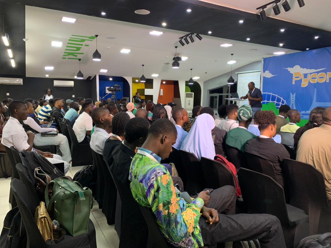 PythonNigeria's tweet image. Full house at PyCon Nigeria 2025!

This is what community looks like — engaging talks, fresh ideas, and passionate conversations about the future of Python, AI, and open source.