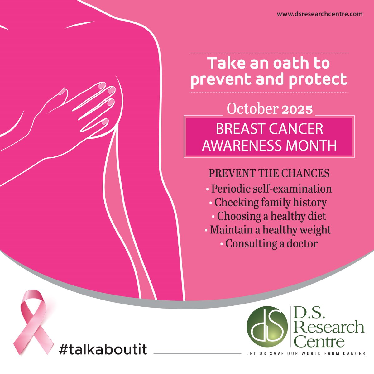 Cancer_Curative's tweet image. October is Breast Cancer Awareness Month, a time to turn our hope into action. This isn&apos;t just about wearing pink—it&apos;s about educating ourselves, supporting our loved ones, and taking charge of our health.

#BreastCancerAwarenessMonth #EarlyDetectionSavesLives #PinkOctober
