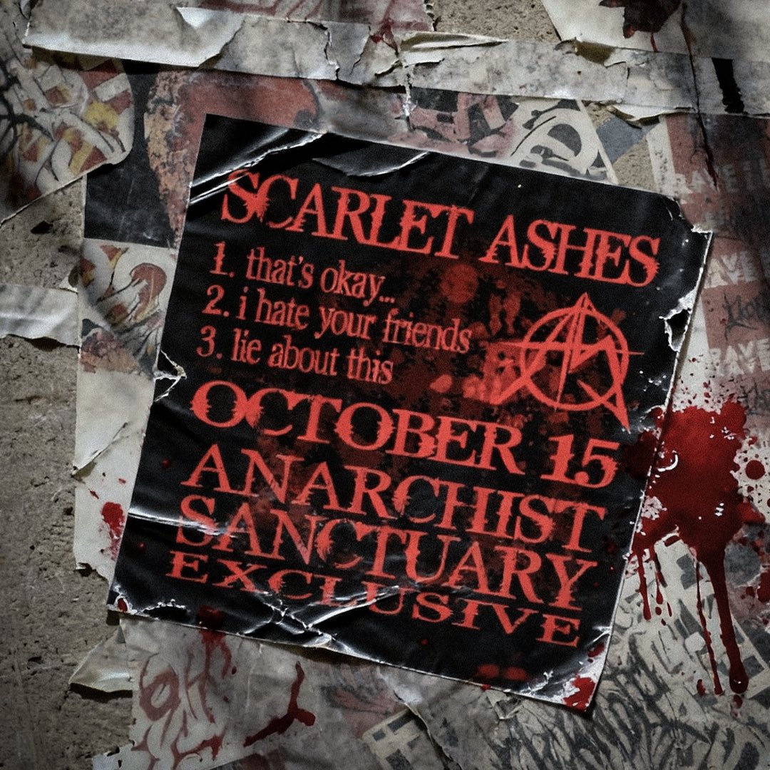 an4rch_an4rch's tweet image. SCARLET ASHES

OCTOBER 15 🩸🩸