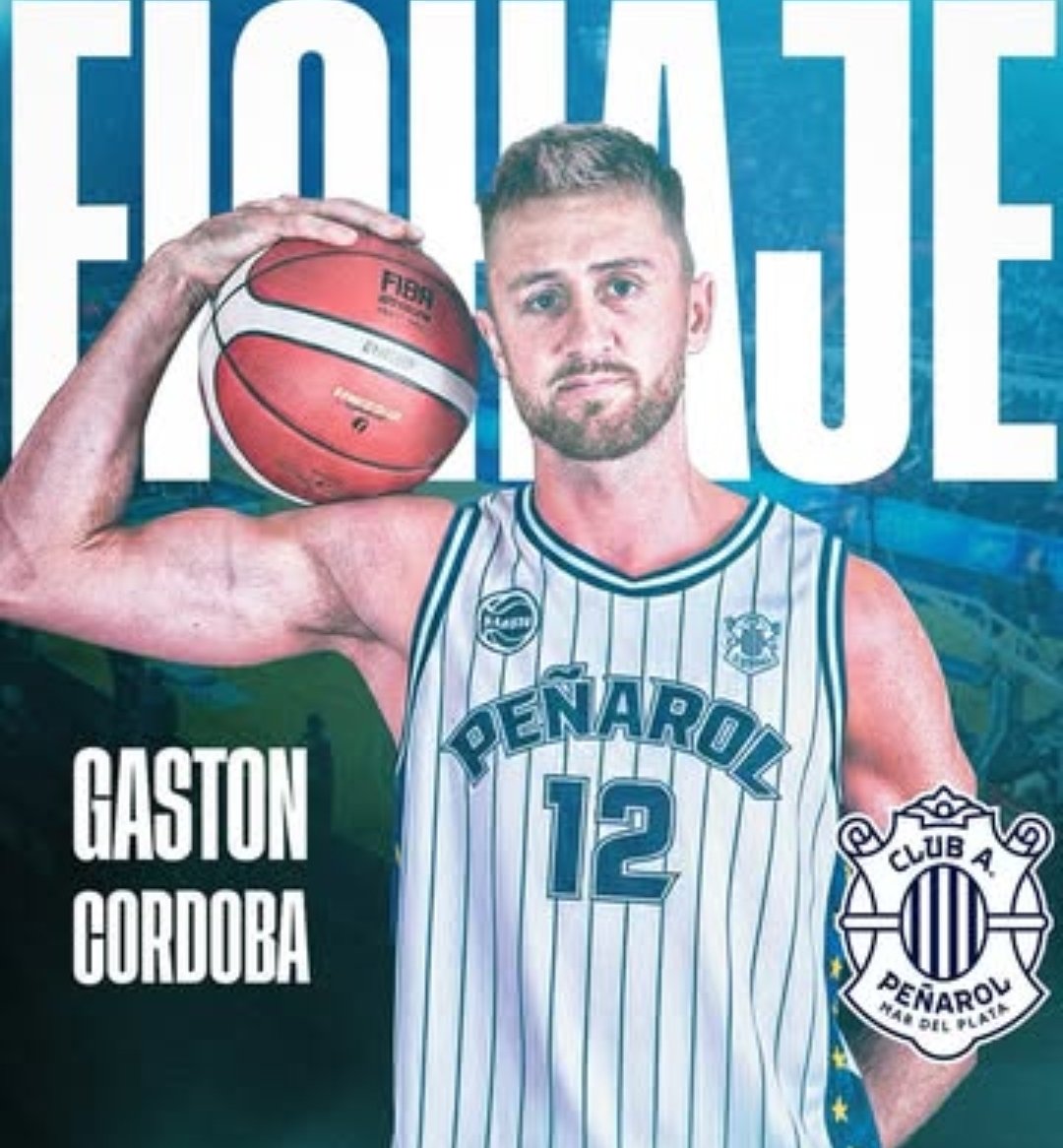 #LNB Peñarol esperó la recuperación de Gastón Córdoba y ya con alta médica lo fichó por dos temporadas. El jugador hizo su recuperación en Mar del Plata y ya está disponible.