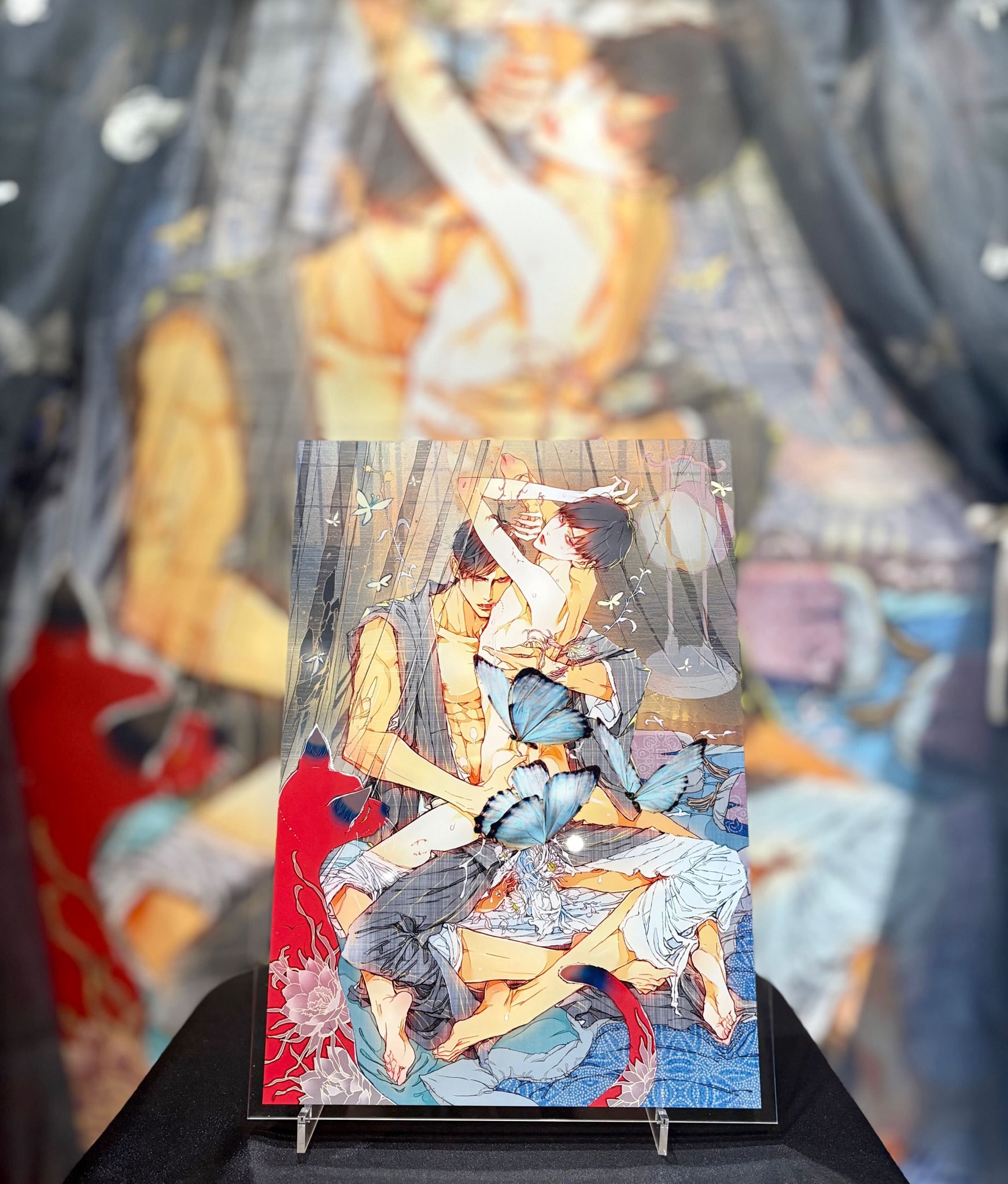 笠井千鶴　ハリネズミの愛しかた　手作り作品アート本直筆サイン入　ボックスアート展 マンガ展／TORICO on X: 