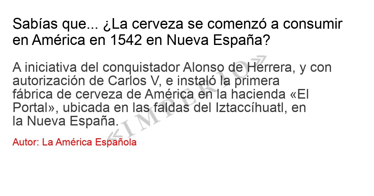 ImperioApp's tweet image. #SabíasQue #Historia #España #LaAméricaEspañola