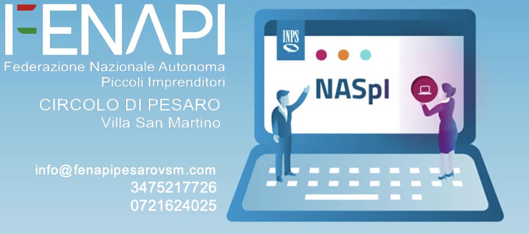 FenapiPesarovsm's tweet image. Circolo Fenapi Pesaro Villa San Martino - Caf e patronato 
Hai diritto a richiedere la DISOCCUPAZIONE?

Prenota il tuo Appuntamento
3475217726 - 0721624025
Info@fenapipesarovsm.com

fenapipesarovsm.com/#disoccupazione

#fenapi #pesaro #caf #patronato #inapi #villasanmartino #disoccupazione