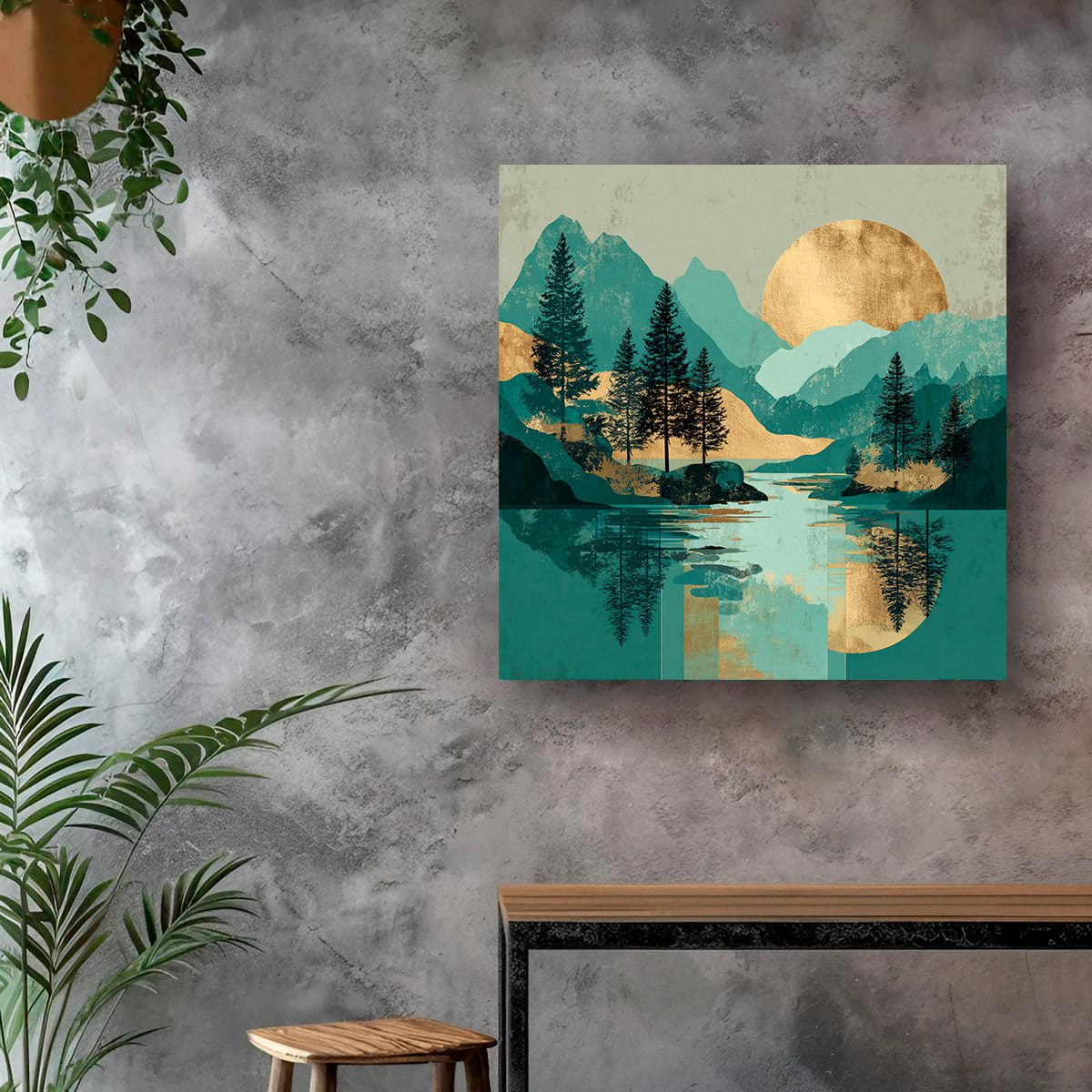 goos6666's tweet image. Abstract forest dream 🌲✨
A golden sun rises above pine trees and mountains, blending nature with art. Perfect balance of calm and inspiration for any modern space.
Теги (20):
#abstractart
#modernwallart
#landscapeart
#pinetrees
#forestart
#artforyourhome
#interiorart